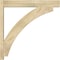 Ekena Millwork Thorton Block Rough Sawn Outlooker, Douglas Fir, 6"W x 36"D x 36"H OUT06X36X36THR05RDF - alternate 3